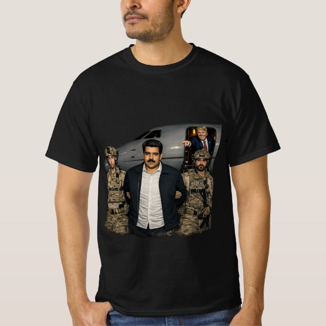 T-shirt Fafo  trump Venezuela Libre Nicolas Maduro  (Devant)
