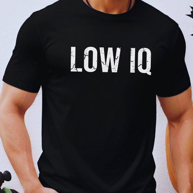 T-shirt Faible QI (Créateur téléchargé)