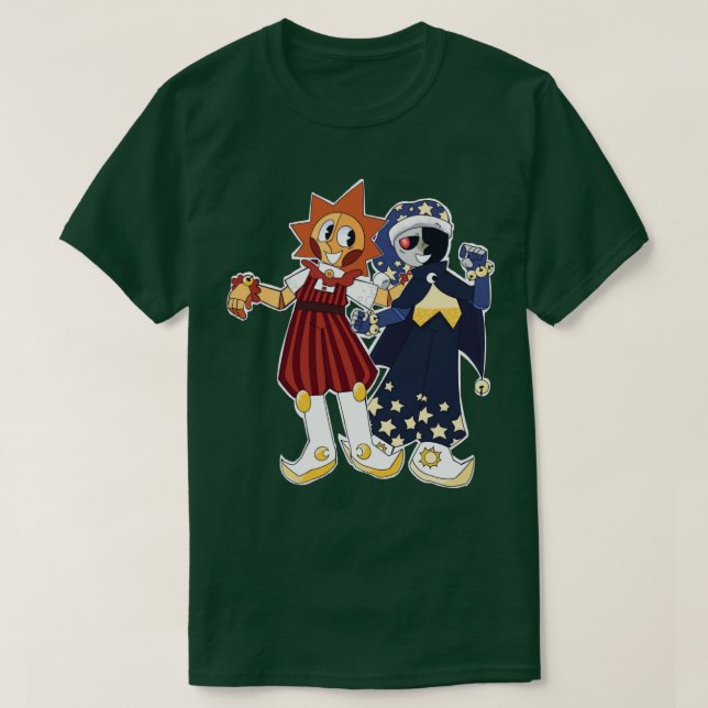 T-shirt faille de sécurité fnaf protection sundrop plush 2 (Design devant)