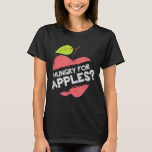 T-shirt Faim Pour Pommes T Chemise - Amour Fruit Motivatio