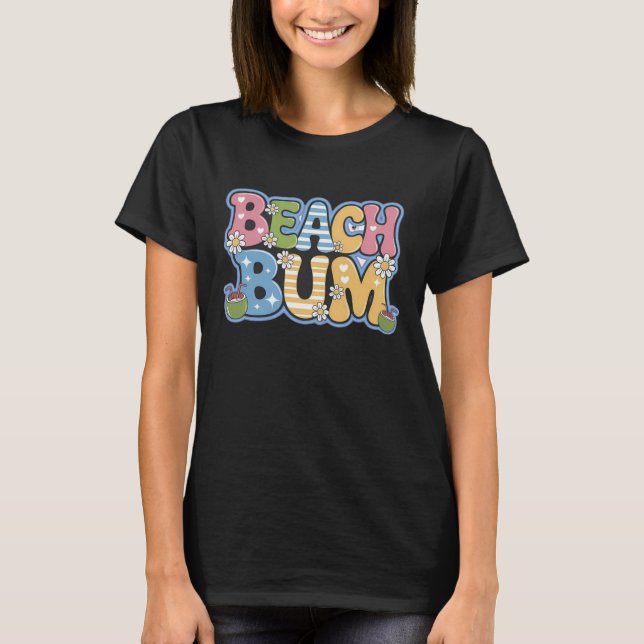 T-shirt Fainéant de la Plage (Devant)