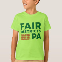 Fair Districts PA tee pour enfants