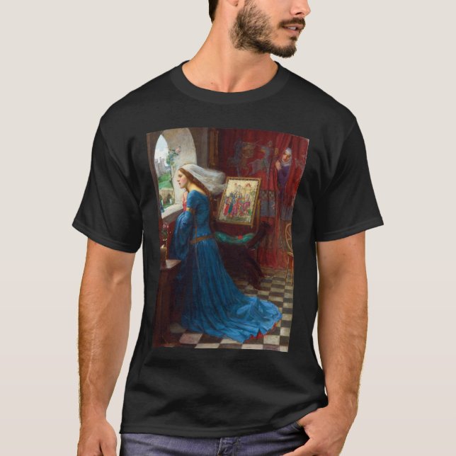 T-shirt Fair Rosamund c. 1916 par John William Waterhouse (Devant)