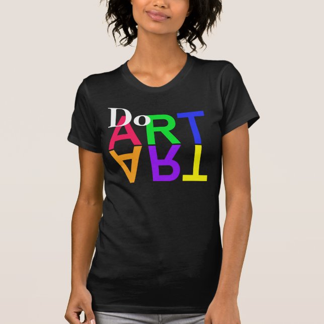 T-SHIRT FAIRE "ART" (Devant)