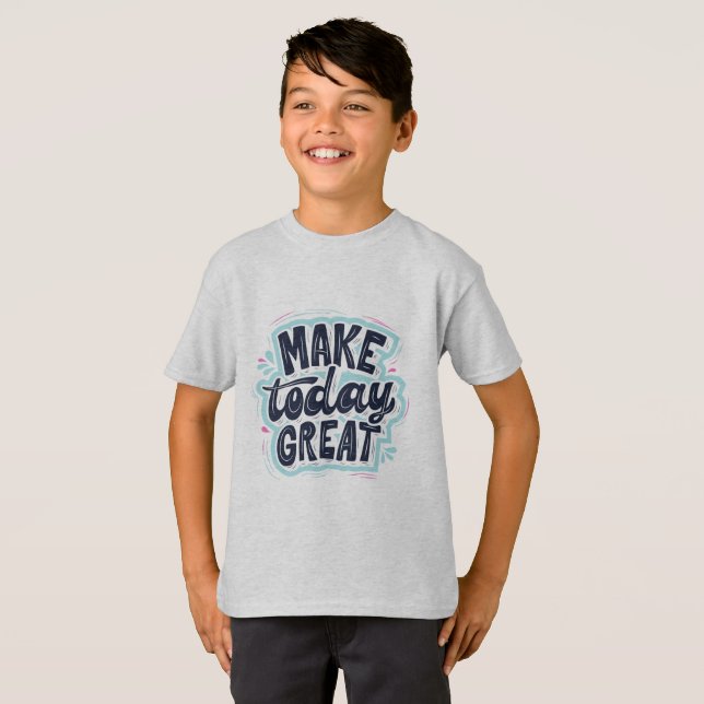 T-shirt Faire Aujourd'hui Exceptionnel (Devant entier)