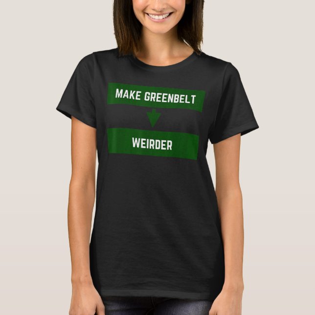 T-shirt Faire Ceinture de verdure Ceinture de verdure Mary (Devant)
