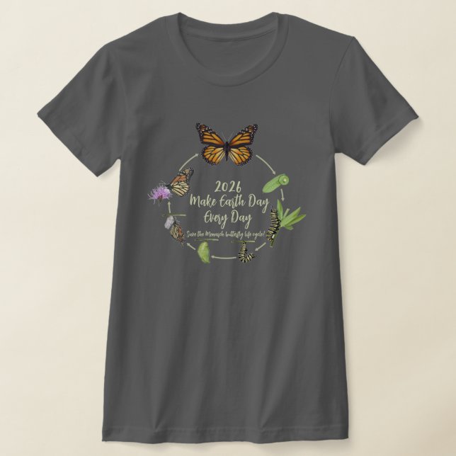 T-shirt Faire de chaque jour la Journée de la Terre 2026 (Poser)