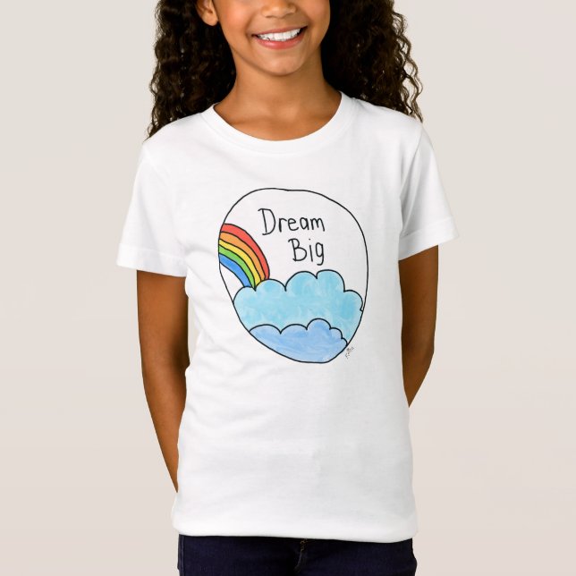 T-Shirt "Faire de grands rêves" (Devant)