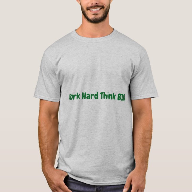 T-shirt Faire de grands rêves (Devant)