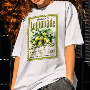 T-shirt Faire de la limonade des citrons de la vie