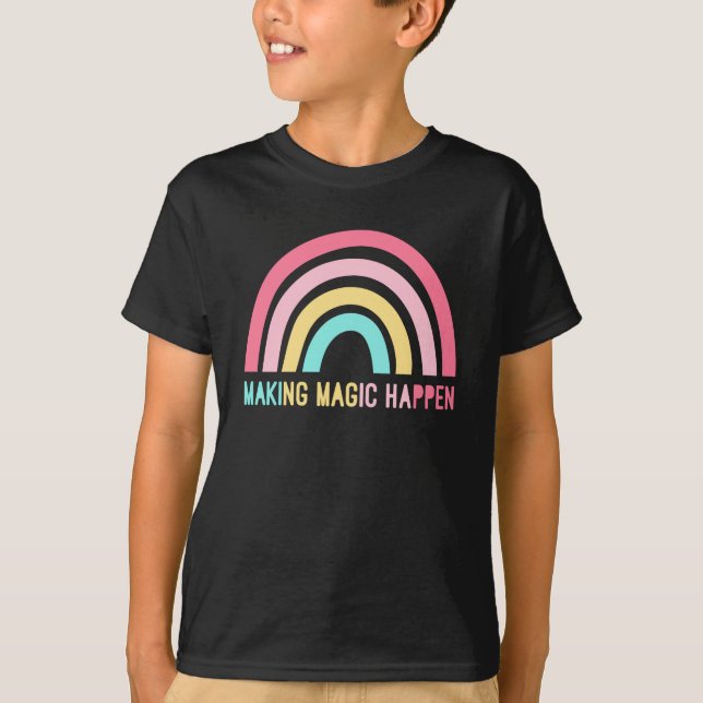 T-shirt Faire de la magie (Devant)