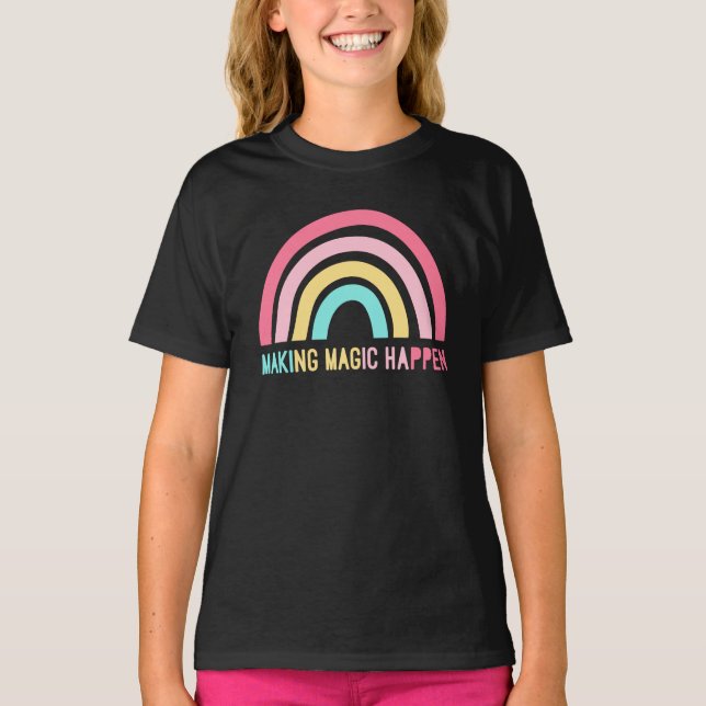 T-shirt Faire de la magie (Devant)