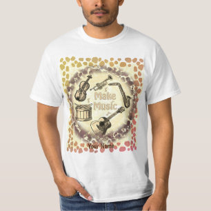 T-shirt Faire de la musique