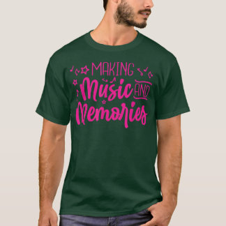 T-shirt Faire de la musique et des souvenirs Marching Band