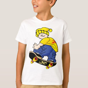 T-shirt Faire de la planche à roulettes