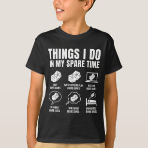 T-shirt Faire des choses pendant le temps libre Jeux de so