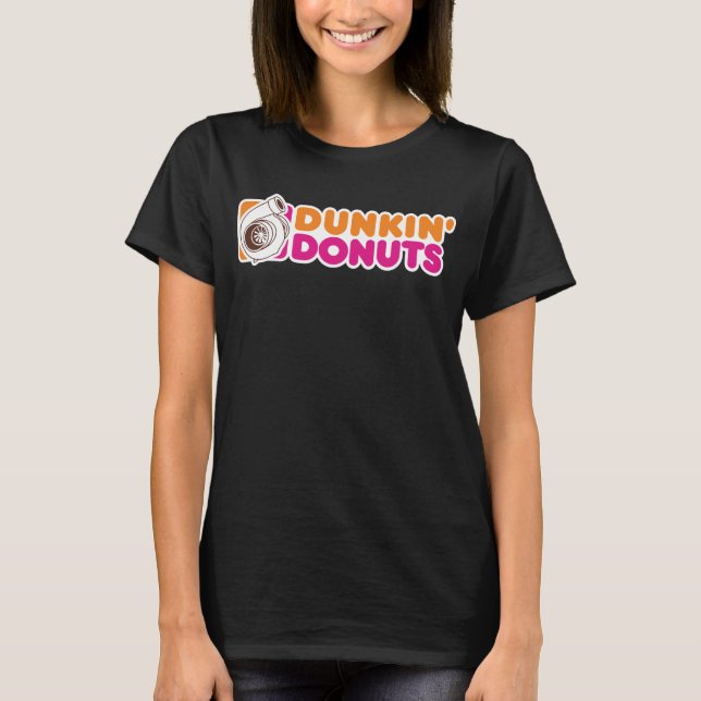 T-shirt Faire des Donuts - Amuseur de course et de dérive  (Devant)