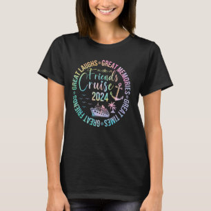 T-shirt Faire des souvenirs ensemble amis Drôle Cruise Mat