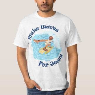 T-shirt Faire des vagues pour Jésus
