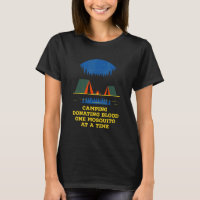 Faire don de sang Un moustique Camping Humour de c
