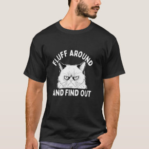 T-shirt Faire du Fluff et Découvrir - Amateur de Chat Prop