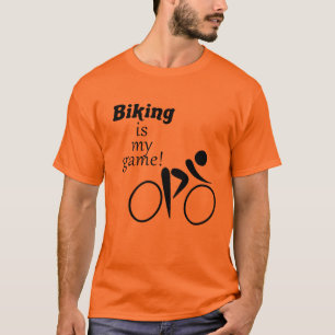 T-shirt Faire du vélo est mon jeu !