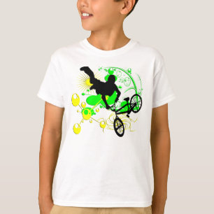 T-shirt Faire du vélo extrême