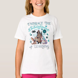 T-shirt Faire Face À L'Enchantement De L'Apprentissage