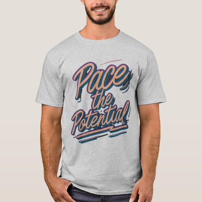 T-shirt Faire face au potentiel (Devant)