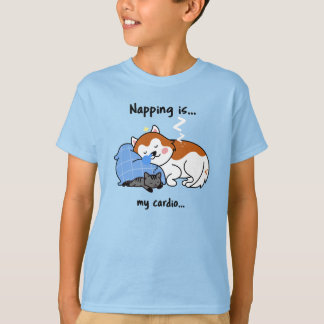 T-shirt faire la sieste est... mon cardio... dormir la sie