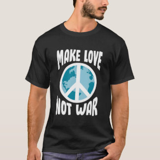 T-shirt Faire l'amour pas la guerre