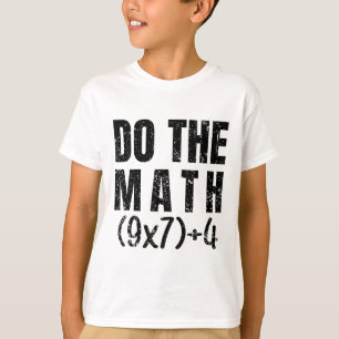 T-shirt Faire l'équation mathématique Thanksgiving enseign