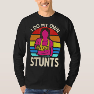 T-shirt Faire Mes Propres Têtes Bras Broken Filles Blessur