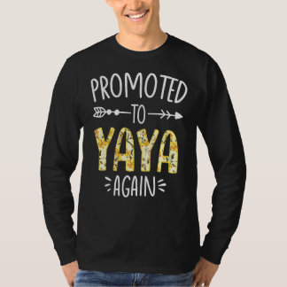 T-shirt Faire-part de grossesse Bientôt être Yaya de nouve