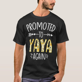 T-shirt Faire-part de grossesse Bientôt être Yaya de nouve