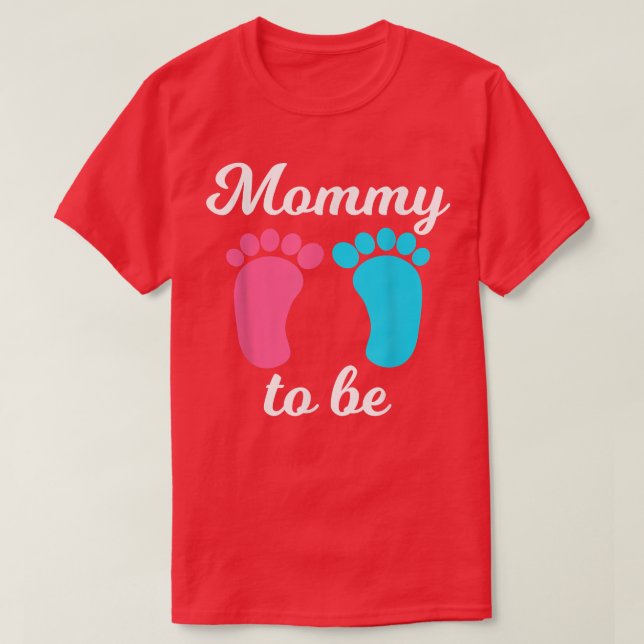 T-shirt Faire-part de grossesse Grossesse maman Enceinte G (Design devant)