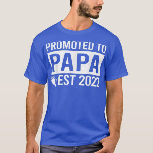 T-shirt Faire-part De Grossesse Mens Grand-pa, Promu À