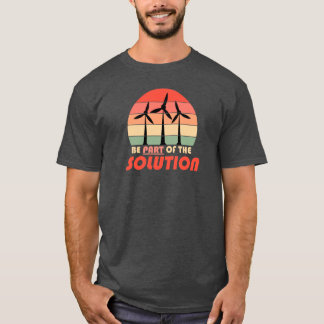 T-shirt Faire partie de la solution - Climate Change Tee