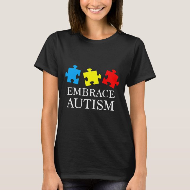 T-shirt Faire place à l'autisme Autisme Tee (Devant)