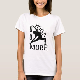 T-shirt Faire plus de yoga