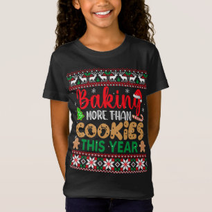 T-Shirt Faire Plus Que Des Cookies Cette Année Noël Vilain