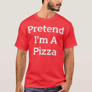 T-shirt Faire semblant d'être un costume de pizza fête drô