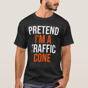 T-shirt Faire semblant d'être un costume d'Halloween du cô