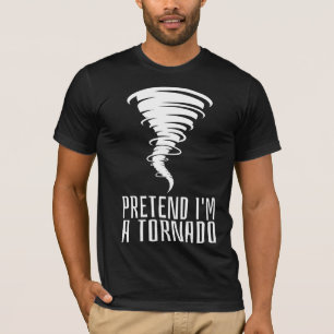 T-shirt Faire semblant d'être une tornade - Costume drôle