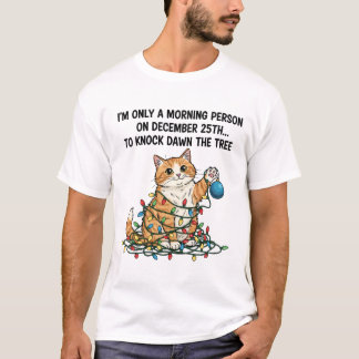 T-shirt Faire Tomber Le Chat de l'Arbre