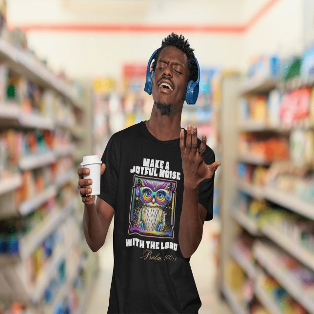 T-shirt Faire un bruit joyeux foi chrétienne (Créateur téléchargé)