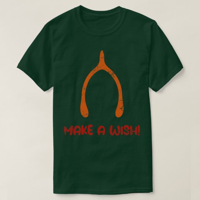 T-shirt Faire Un Souhait Drôle Thanksgiving (Design devant)