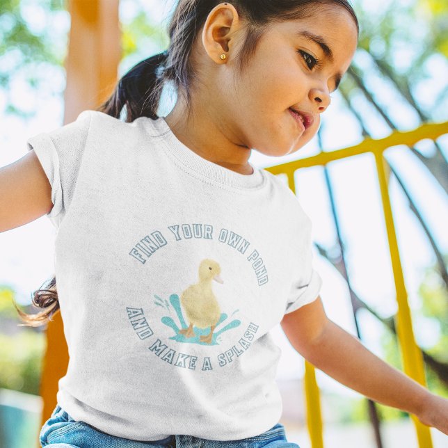 T-Shirt Faire Un Splash Cute Ducky (Créateur téléchargé)