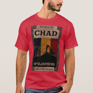 T-shirt faire un voyage au Tchad