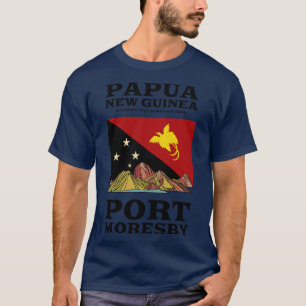 T-shirt faire un voyage en Papouasie-Nouvelle-Guinée
